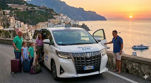 Taxi in Maiori, Amalfi Coast