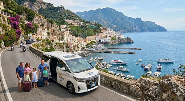 Taxi in Maiori, Amalfi Coast