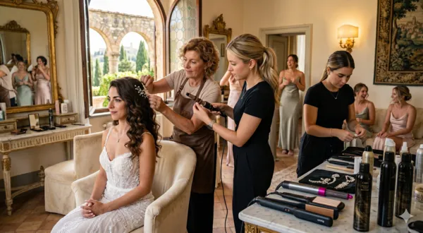 Wedding Hair Stylists in Maiori, Amalfi Coast